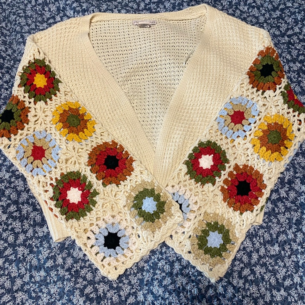 Cottage core sincerely Jules sweater
